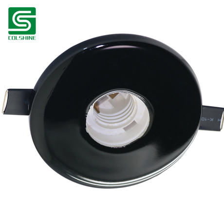 Enchufe de luz de techo de porcelana retro portalámparas de tornillo